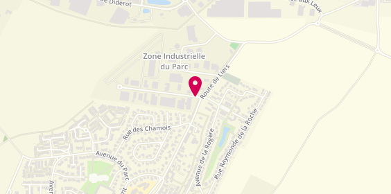 Plan de Dacia, Zone Industrielle parc 2 Rue Bicentenaire Révolution, 91220 Le Plessis-Pâté