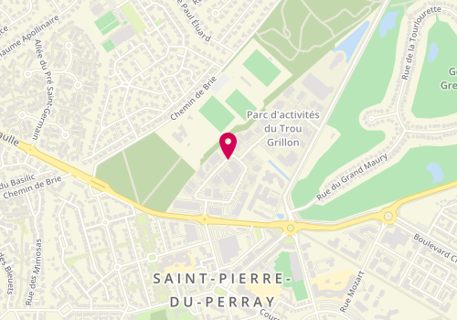 Plan de Agent Peugeot, 40 Rue Trou Grillon, 91280 Saint-Pierre-du-Perray