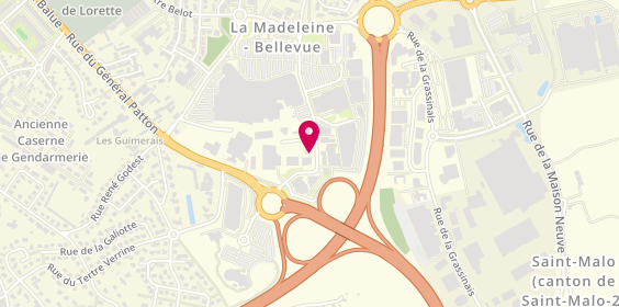 Plan de Centre Auto Matic, Rue Saulaie, 35400 Saint-Malo