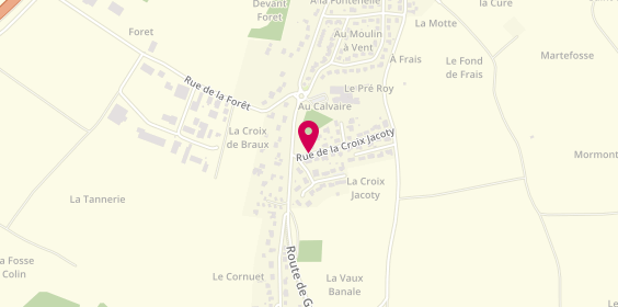 Plan de MATHIEU Loïc, 1 Rue Croix Jacoty, 55170 Ancerville
