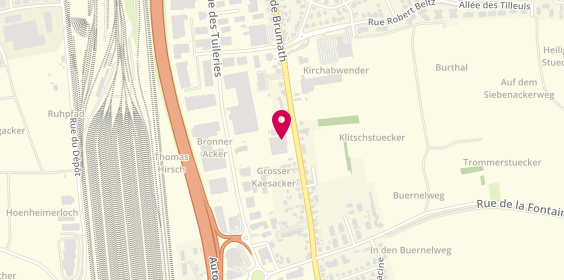 Plan de AD Expert, 46 Route de Brumath, 67460 Souffelweyersheim