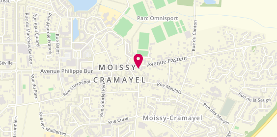 Plan de Garage MC, 94 avenue Pasteur, 77550 Moissy-Cramayel