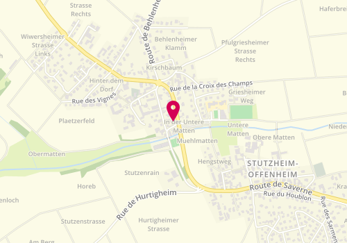 Plan de Garage Julien Partner, 3 Route du Kochersberg, 67370 Stutzheim-Offenheim