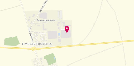 Plan de Sg Auto, 10 Bis Rue de l'Industrie, 77550 Limoges-Fourches