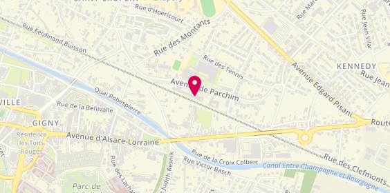 Plan de Féline-Auto, 4 avenue de Parchim, 52100 Saint-Dizier