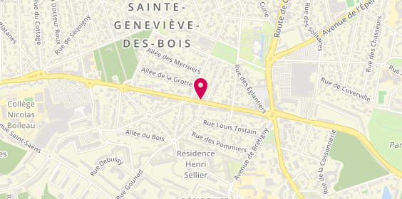 Plan de Go Pare Brise, 20 avenue du Régiment Normandie Niemen, 91700 Sainte-Geneviève-des-Bois