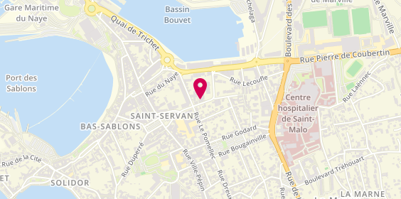 Plan de Garage de l'Hôtel de Ville, 25 Rue George V, 35400 Saint-Malo