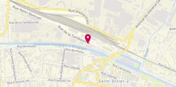 Plan de Garage BACI Saint-Dizier, 5 Rue de la Tambourine, 52100 Saint-Dizier