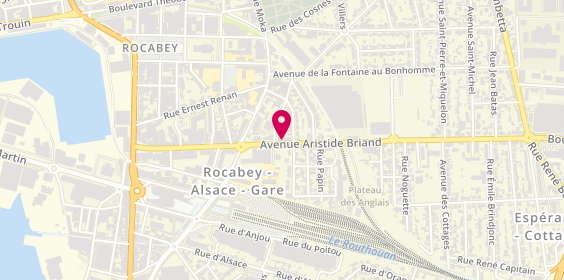 Plan de Garage Dahirel, 15 Avenue Aristide Briand, 35400 Saint-Malo