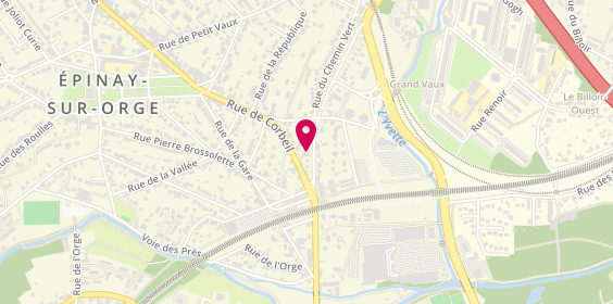 Plan de Auto Diffusion Service, 23 Rue de Grand Vaux, 91360 Épinay-sur-Orge