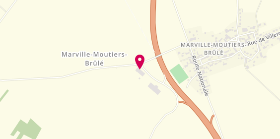 Plan de Marville Services Automobile, Rue Fief Saint-Martin, 28500 Marville-Moutiers-Brûlé