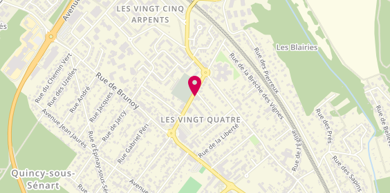 Plan de T&I AUTOS - Technicar Services, 38 Rue de Boissy-Saint-Léger, 91480 Quincy-sous-Sénart