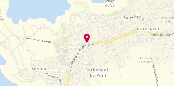 Plan de SARL Garage de Rotheneuf, 57 Boulevard de Rotheneuf, 35400 Saint-Malo
