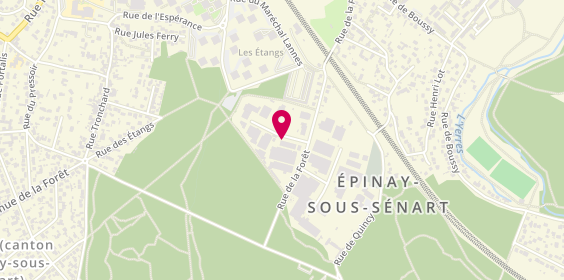 Plan de GARAGE MENDES MANI AUTO - Technicar Services, 34 Rue de la Forêt, 91860 Épinay-sous-Sénart