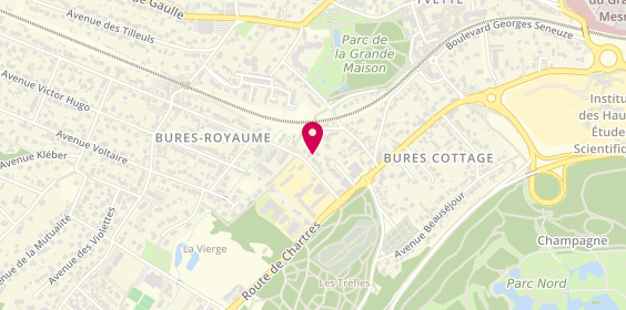 Plan de Auto Primo, 180 Route de Chartres, 91440 Bures-sur-Yvette