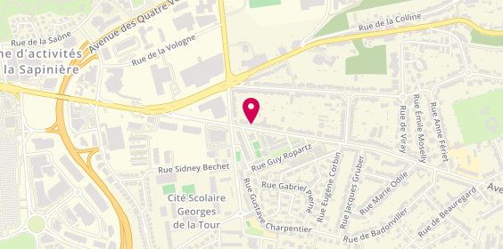 Plan de Garage Caer, 324 avenue de Boufflers, 54000 Nancy