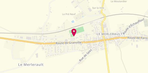 Plan de Dacia, 24 Route de Granville, 61240 Le Merlerault