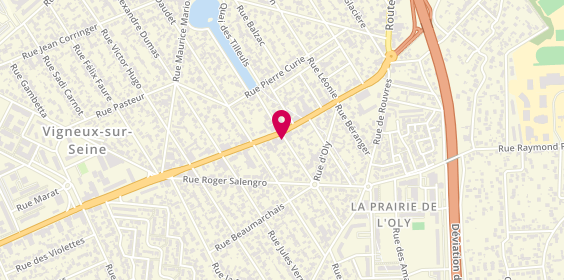 Plan de Speedy, 214 avenue Henri Barbusse, 91270 Vigneux-sur-Seine