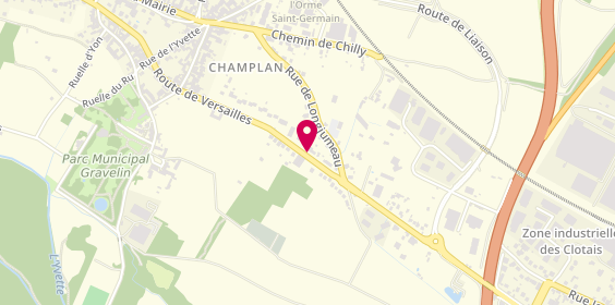 Plan de Sonacom Autombile, 118 Route de Versailles, 91160 Champlan