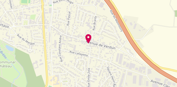 Plan de Garage des Bordes Groupe PRECISIUM, 60 Bis avenue de Verdun, 77610 Fontenay-Trésigny