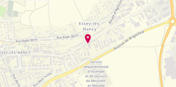 Plan de Toyota - Toys Motors - Essey lès Nancy, 28 avenue du 69ème R.I, 54270 Essey-lès-Nancy