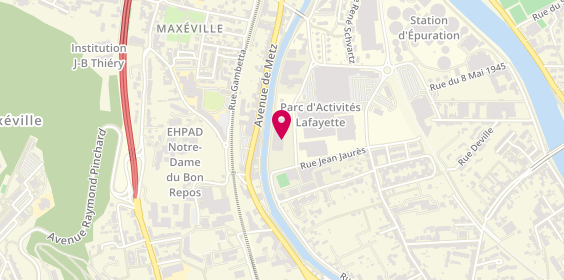 Plan de ADL Assistance, 10 Rue Jean Jaurès, 54320 Maxéville