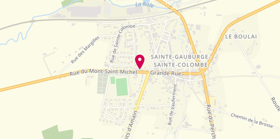 Plan de Garage Bazin, 15 Rue du Mont Saint-Michel, 61370 Sainte-Gauburge-Sainte-Colombe