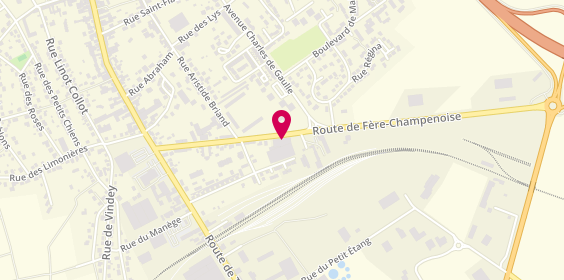 Plan de Bestdrive, Route de Fère-Champenoise, 51120 Sézanne