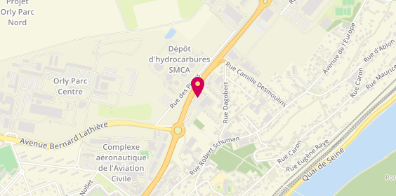 Plan de Renault Athis-Mons - Groupe Losange Autos, 90 avenue Henri Dunant, 91200 Athis-Mons
