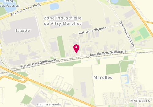 Plan de Euromaster, Zone Industrielle de Marolles Zone Industrielle des Estroublans
Rue de la Violette, 51300 Marolles