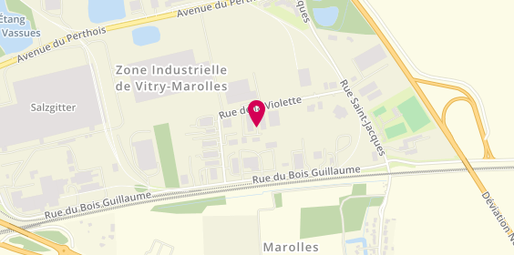 Plan de Chalons Vehicules Toutes Pieces, Zone Industrielle de Vitry Marolles
Rue de la Violette, 51300 Marolles