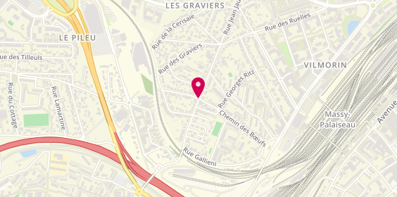 Plan de Fereco - Lina Auto Services, Angle Chemin Boeufs Rue Champarts, 91300 Massy