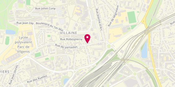 Plan de Renault - AB Auto Villaine, 8 Rue de Versailles, 91300 Massy