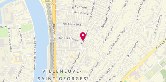 Plan de Clinic'auto 94, 3 Bis Rue Pasteur, 94190 Villeneuve-Saint-Georges