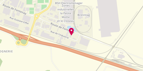Plan de Poids Lourds Distribution, 27 Rue de l'Industrie, 77220 Tournan-en-Brie