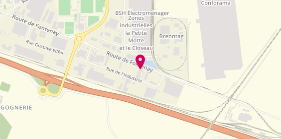 Plan de Citroën, 25 Rue de l'Industrie Zone Industrielle De, 77220 Tournan-en-Brie