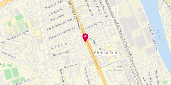 Plan de Nguyen Station, 16 avenue de Newburn, 94600 Choisy-le-Roi