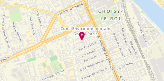 Plan de Slh District, 23 Rue Guy Môquet, 94600 Choisy-le-Roi
