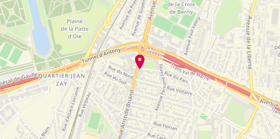 Plan de Speedy, 144 avenue Aristide Briand, 92160 Antony