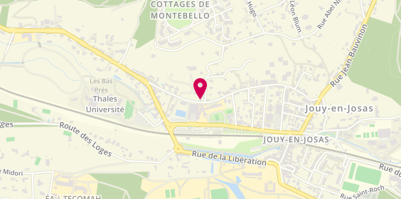 Plan de Ac.automicile, 16 Rue Jean Baptiste Huet, 78350 Jouy-en-Josas