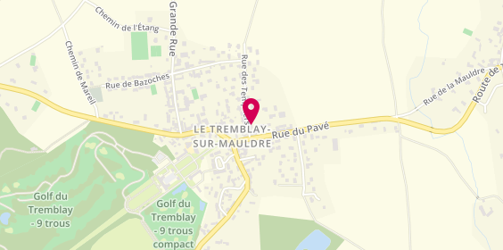 Plan de Garage du Tremblay, 6 Rue des Templiers, 78490 Le Tremblay-sur-Mauldre