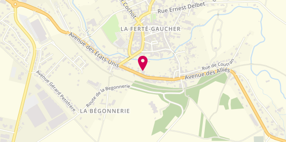 Plan de Doulenne Team Negoce, 9 avenue des Alliés, 77320 La Ferté-Gaucher