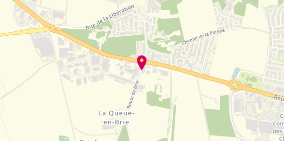 Plan de Garage Auto Rn4, 8 Route de Brie, 94510 La Queue-en-Brie