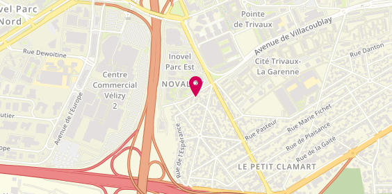 Plan de Phenix Pneu, 8 Rue des Charbonniers, 92140 Clamart