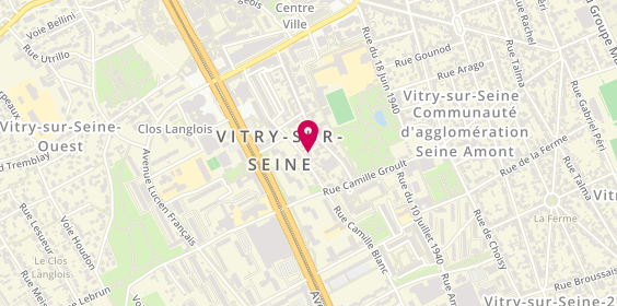 Plan de Feu Vert, 5 Rue Eugène Hénaff, 94400 Vitry-sur-Seine
