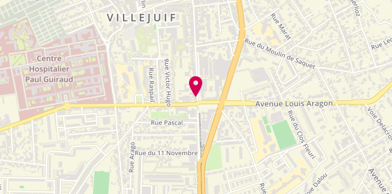 Plan de Garage Gentilly, 124 Rue Jean Jaurès, 94800 Villejuif