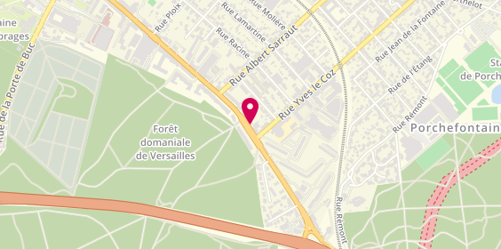 Plan de Mondial Pare-Brise, 13 Rue du Pont Colbert, 78000 Versailles