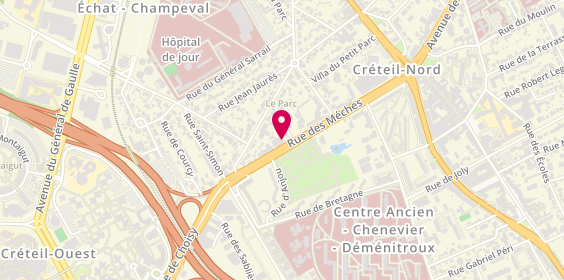 Plan de RENAULT, 42 Rue des Mèches, 94000 Créteil