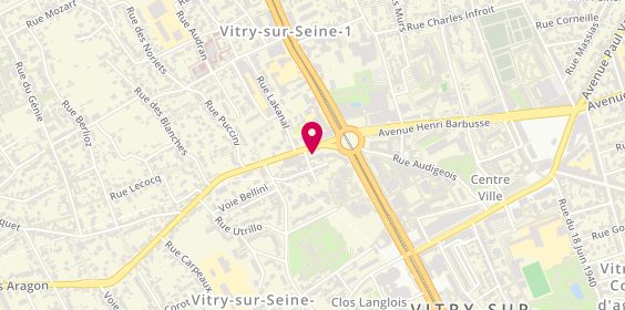 Plan de M305 Autos, 11 avenue du Moulin de Saquet, 94400 Vitry-sur-Seine