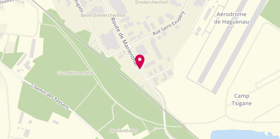 Plan de PNEUS 67 - Allopneus - Club auto conseil, 101 A Route de Marienthal, 67500 Haguenau